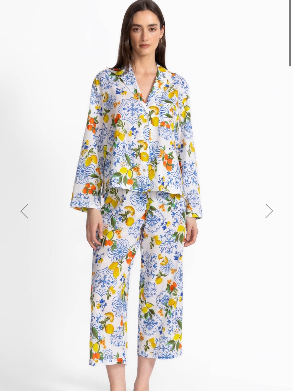 Johnny Was Citrus Sleep Set Size S